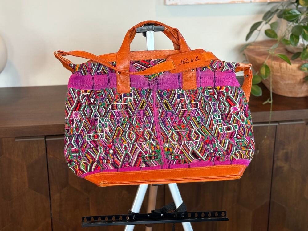 Nena & Co Vintage Huipil Day Bag - NWOT